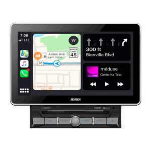 10.1″ CD/DVD Multimedia Receiver with Apple CarPlay and Android Auto – CAR8000