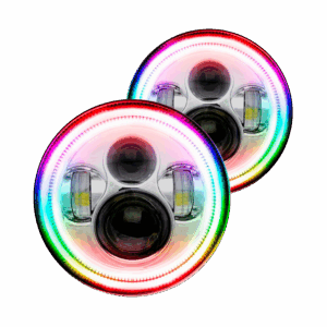 Oracle Lighting® - Round Color Halo Sealed Beam Headlights