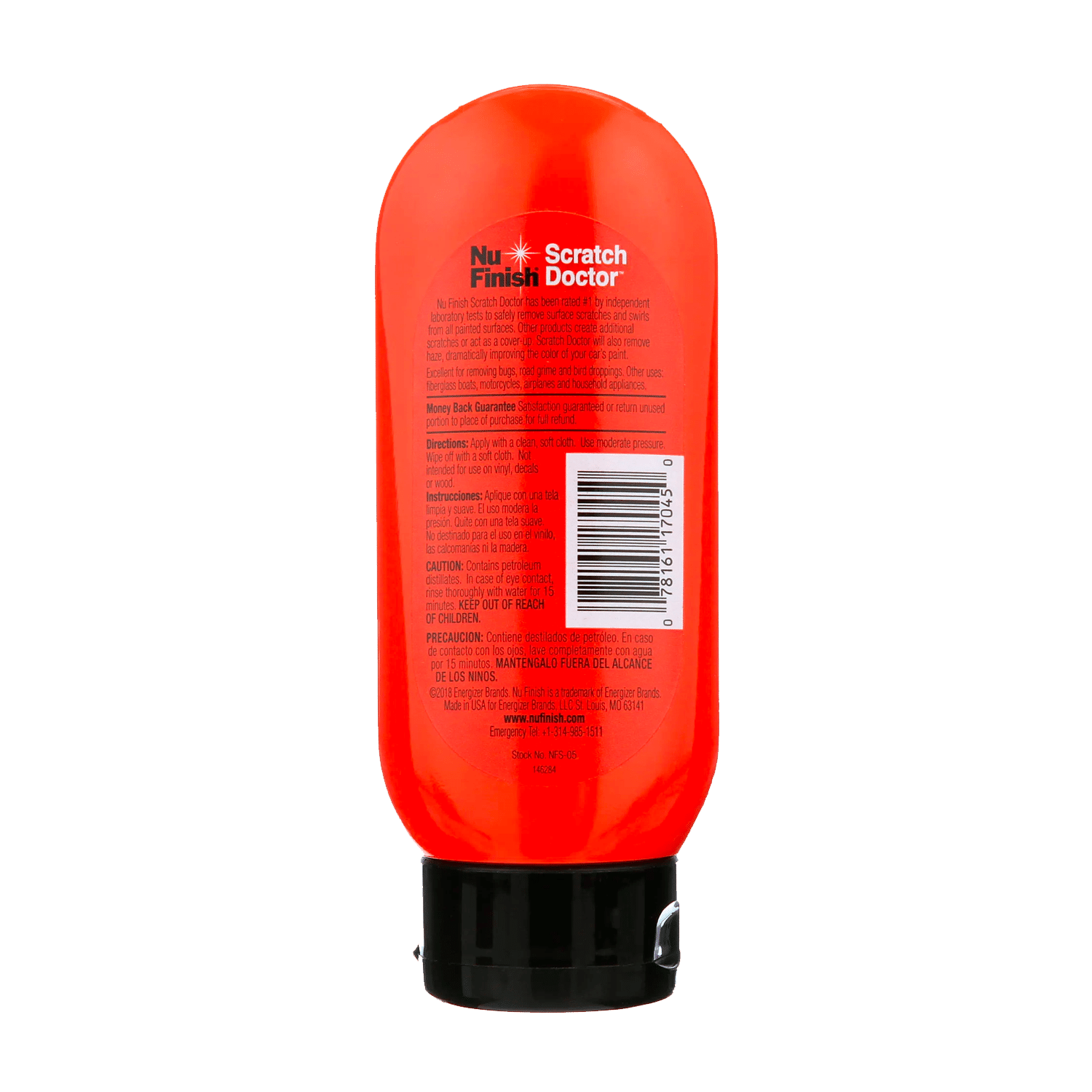 Nu Finish Scratch Doctor Car Scratch Remover, 6.5 oz. squeeze bottle - Image 2