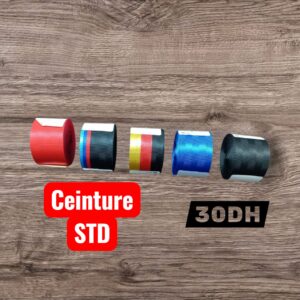 Sangle de Ceinture de Sécurité STD - Kit Personnalisation Multi-Couleurs